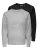 Only & Sons Sweatshirt ‘Chase’  grijs / zwart