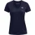 Under Armour T-shirt met gedraaide V-hals en losse pasvorm voor dames (Middernacht marine)