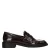 POSH by Poelman Bella lakleren loafers met blokhak bordeaux