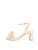 love & roses Sandalen met riem  wolwit