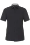 Casa Moda Comfort Fit Overhemd Korte mouw zwart