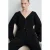 Mango gebreid vest zwart