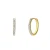 Lucardi Oorbellen  goud / wit