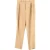 Iris & Ink geplooide broek van beige katoen