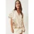Geborduurd Katoenen Shirt met Knopsluiting