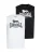 LONSDALE Shirt  zwart / wit