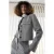 Mango cropped blazer – grijs