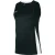 Nike Basketbalshirt met V-hals voor heren (Zwart, Wit)