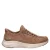 Skechers imitatieleren sneakers – cognac