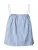 ABOUT YOU Top ‘Willow’  duifblauw / wit