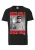 LOGOSHIRT Shirt  lichtrood / zwart