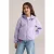WE Fashion softshell jas lente lila