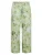 DEHA Broek  groen / lichtgroen / wit