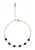 myMo ROCKS Armband  goud / zwart