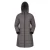 Mountain Warehouse Dames/Dames Furnace Down Gewatteerd jack met lange mouwen (Donkergrijs)