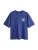 Next Shirt  royal blue/koningsblauw / pink / wit