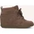 Notre-V Dames Hoge sneakers Clshnyg993 – Bruin – Suède –