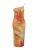 Trendyol Cocktailjurk  jade groen / oranje / kreeft