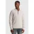 Cast Iron regular fit gebreide trui met wol – grijs