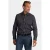 New Zealand Auckland regular fit overhemd met print – donkerblauw