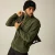 Regatta Heren Hadfield Full Zip Fleece Jas (Donkere Khaki)