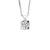 Ketting Diamond Solitaire 0070 Cts Wit Goud 18 Karaat