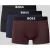 Boss Boxershort met elastische band met logo in set van 3