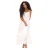 Boss Dames/Dames Dembaya Maxi Dress (Wit)