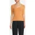 Reiss Tina-square Knitted Sweater Orange