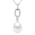 SHUTTLE zoetwater parel sieraden 9-10mm White 925