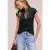 Street One Dames Basic shirt in Zwart
