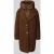 Christian Berg Woman Selection Teddy-mantel met doorgestikte inzet en knoopsluiting