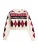 Tommy Jeans Trui ‘FAIR ISLE’  ecru / bloedrood / zwart