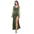 Strakke damesjurk Goddiva Front Wrap