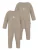normani Rompertje/body ‘Tangoio’  beige / beige gemêleerd / groen / wit