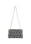 faina Schoudertas  zwart / transparant