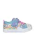 Skechers sneakers met lichtjes blauw/roze