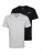 HARVEY MILLER Shirt  grijs gemêleerd / zwart / wit