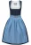 STOCKERPOINT Dirndl ‘Dunja’  blauw / navy