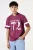 Garcia t-shirt wijnrood
