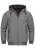 INDICODE JEANS Tussenjas  grijs