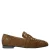 Babouche Suède loafers bruin