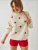 Bianco Lucci Trui  beige / rood