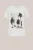 WE Fashion – Dames jersey T-shirt met print en embroidery – Regular fit – Wit –