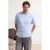TRENDYOL MAN Heren Blauw Slogan Kort Oversized T-shirts