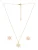 AVANT-GARDE PARIS Sieraden set ‘Corneliaa’  goud