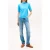 Tommy Hilfiger Cotton Jersey Fine C-neck Frigid Blue