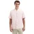 No Excess Shirt short sleeve granddad with li soft pink