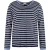 White Stuff Long Sleeve Nelly Stripe Tee Blue Mlt