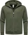 Ragwear Sweatvest ‘Natten’  donkergroen